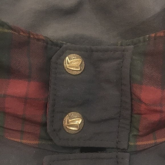 FORRESTER’S GOLF PLAID WINDBREAKER JACKET LARGE - Picture 7 of 7